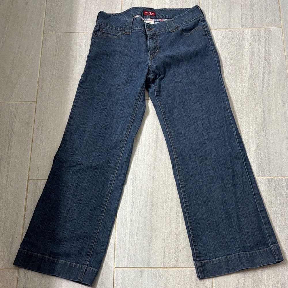 Woman’s 545 Wide Leg Jeans. Size 14